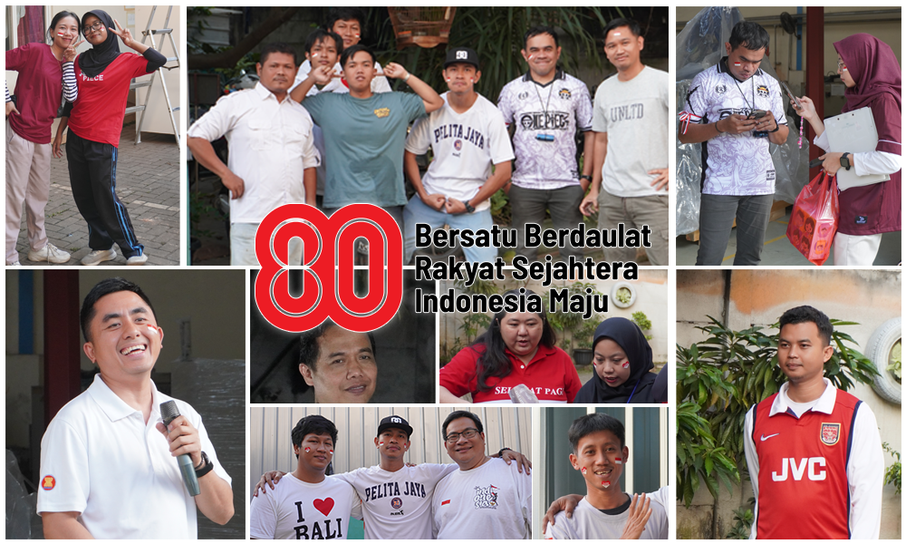 Kemerdekaan RI 80thn<br>Bersatu Berdaulat Rakyat Sejahtera Indonesia Maju